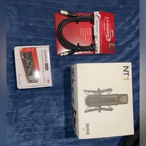 Rode microphone-reason im selling i dont use it anymore in total i paid $650